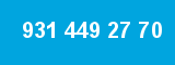 931 449 27 70